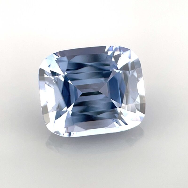 natural certified cobalt spinel cushion